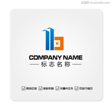 B字母logo