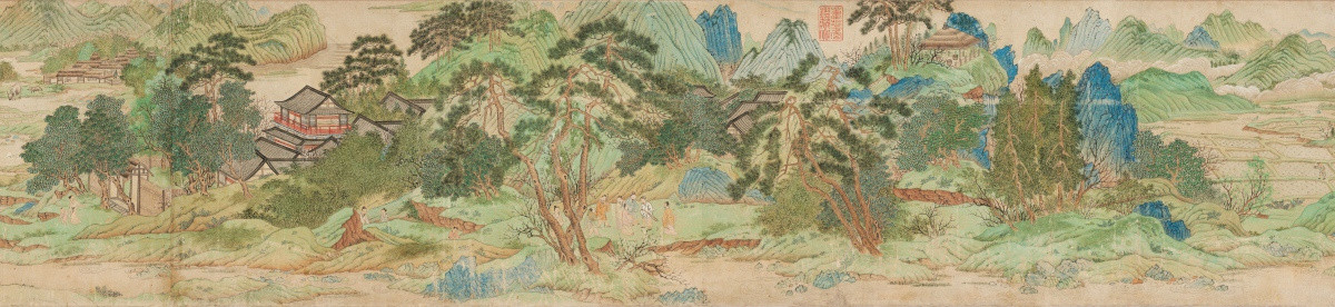 山水風(fēng)景國畫