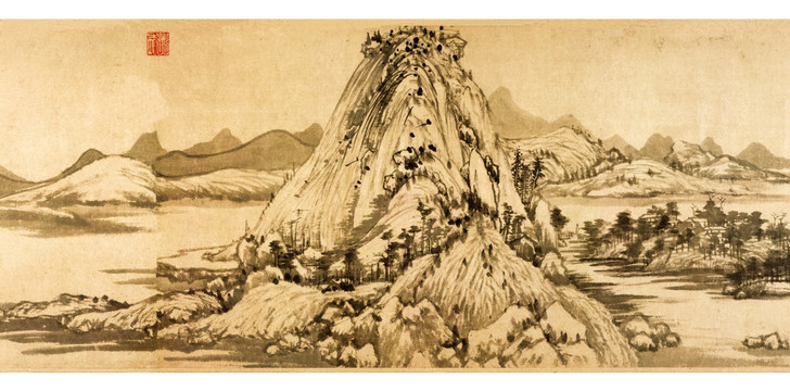 黃公望 富春山居圖 局部