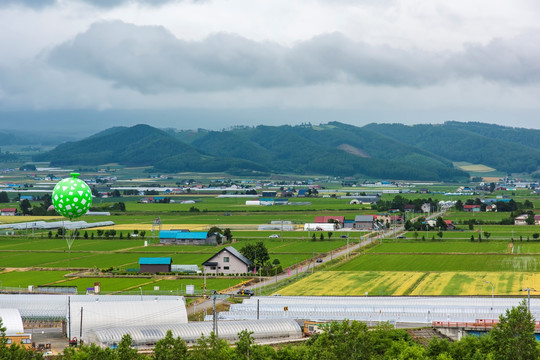 日本北海道农村