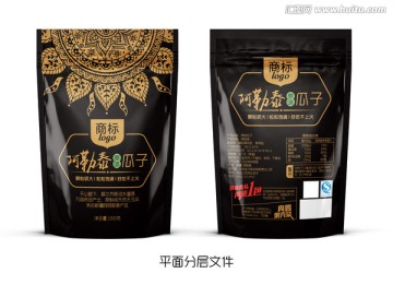 瓜子 平面分層