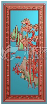 山水沙發(fā)背板