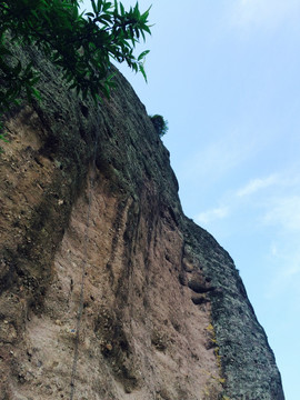 江郎山 悬崖峭壁