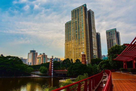 千灯湖景区