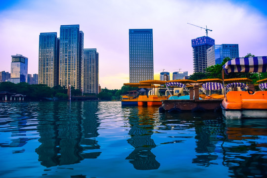 佛山千灯湖景区