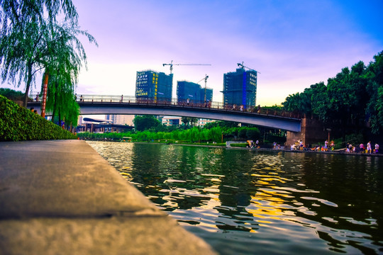 千灯湖景区