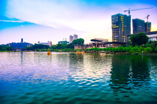 千灯湖景区