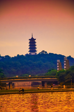 千灯湖景区