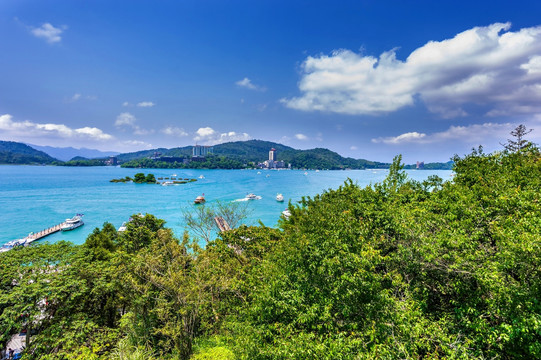 日月潭 台湾风光