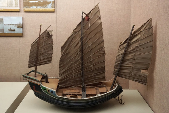 中国古代商船 清代青岛航运木船