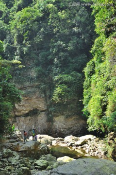 广西上林 下水源 峡谷