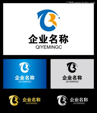 B标志 logo