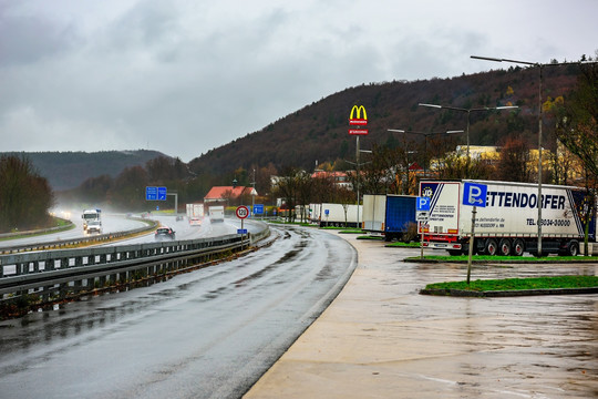 德国高速公路 服务区