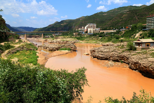 黄河 壶口 峡谷