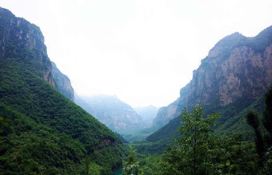 高山峡谷 太行山