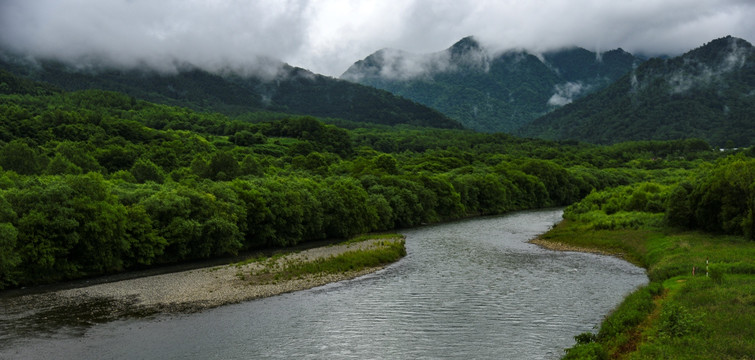 北海道山水风光