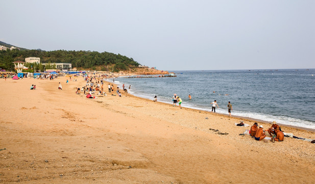 大连傅家庄海滨浴场