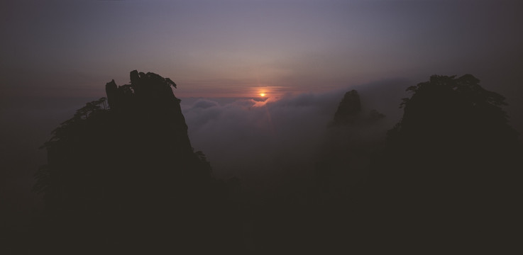 黄山日出