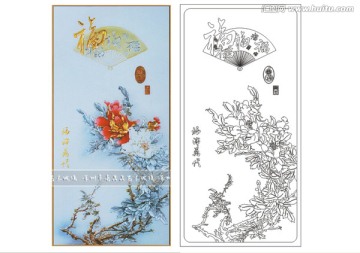 福澤萬代 牡丹