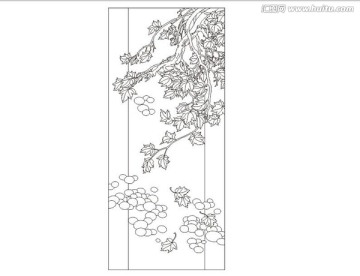 金秋石韻 楓葉