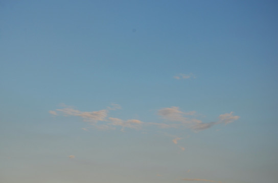 天空云彩 云彩 藍天 晚霞