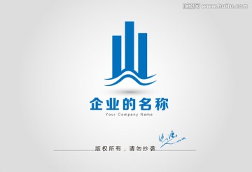 房地产logo 江景房