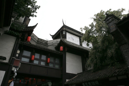 成都锦里 传统古建筑