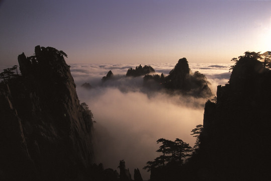 黄山朝霞