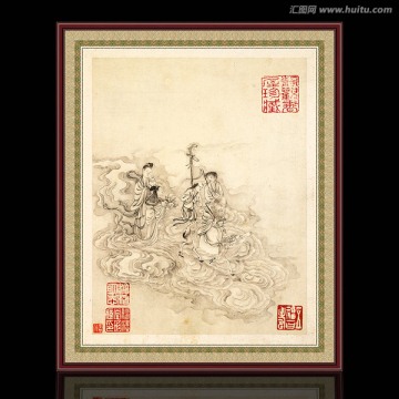 逍遙勝跡圖 清代 李世倬