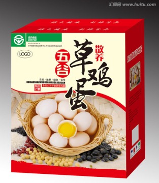 五谷草雞蛋平面圖