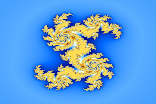 分形花紋圖案