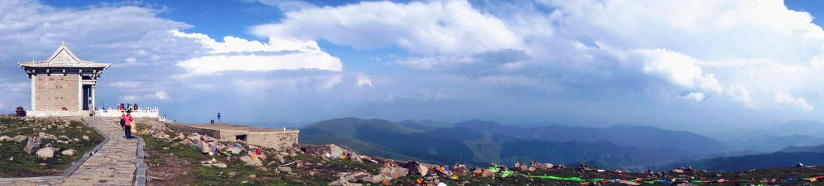 五台山 北台 远眺