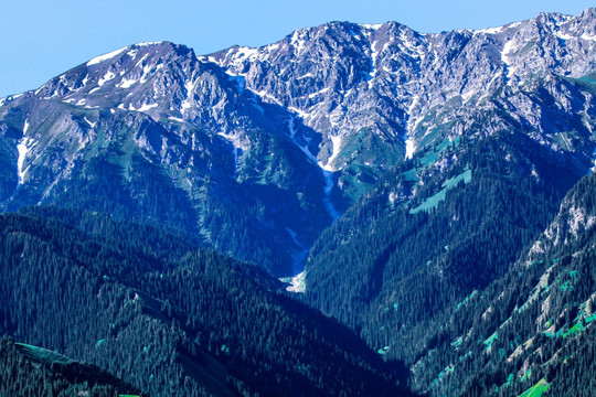 新疆天山果子沟山脉