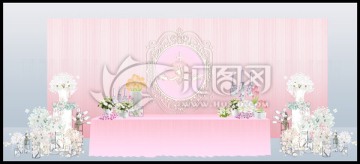 婚禮迎賓區(qū)效果圖