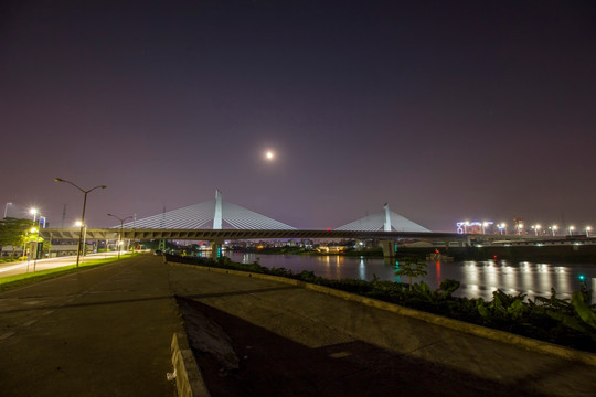 广东省佛山市石湾大桥夜景