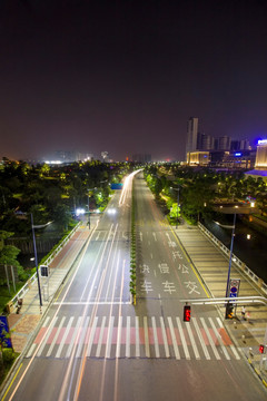 广东省佛山市滨江路夜景