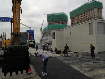 路面建設
