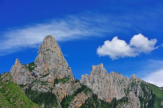 扎尕那 高山峻岭