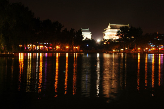 什刹海夜景