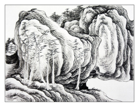 潑墨山水風(fēng)景國(guó)畫 高清大圖