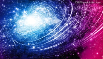 漩渦星系 星空