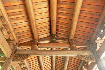 木结构屋顶