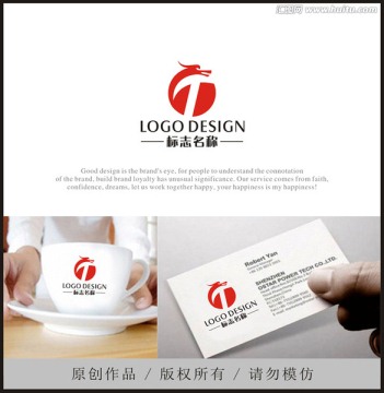 騰龍 龍LOGO 字母T