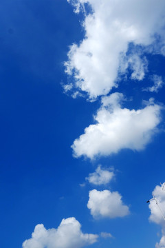 蓝天白云 天空云彩