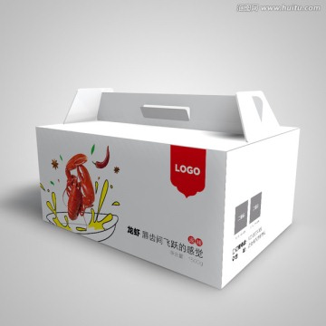 麻辣小龍蝦平面展開圖