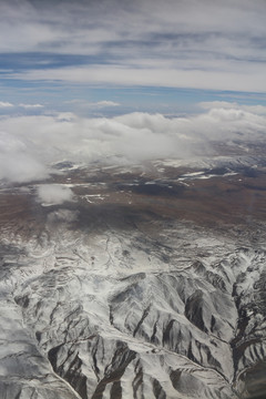 雪山肌理