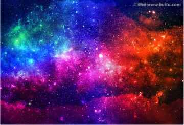 多彩星空