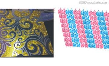 歐式花紋完美人生