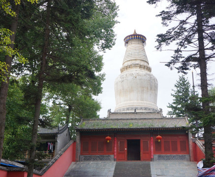 塔院寺 大白塔 五台山