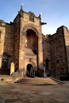英国爱丁堡古城堡